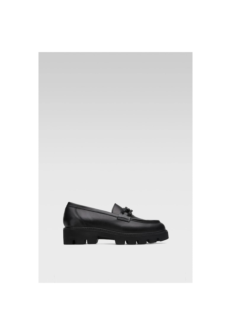 Badura Mocasini dama 5904862821887 - Piele naturala - Negru - Negru