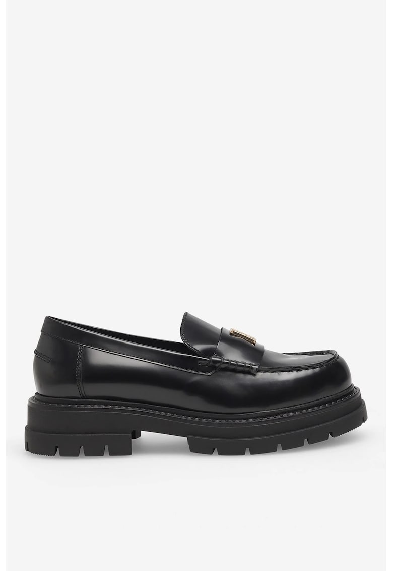 Mocasini dama 5905588360933 - Piele naturala - Negru - Negru