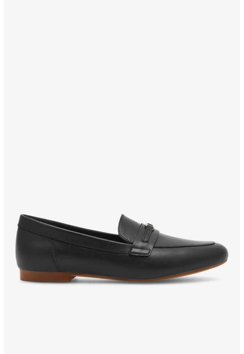 Mocasini dama 5903698619620 - Piele naturala - Negru - Negru