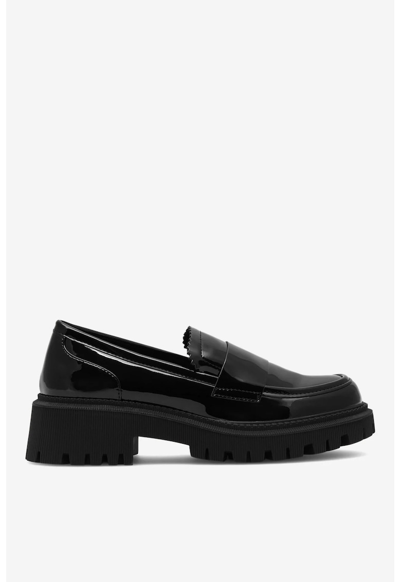 Mocasini dama 5905588221289 - Sintetic - Negru - Negru