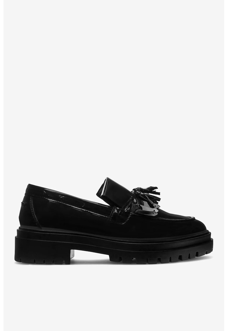 Mocasini dama 5905588044000 - Piele naturala - Negru - Negru