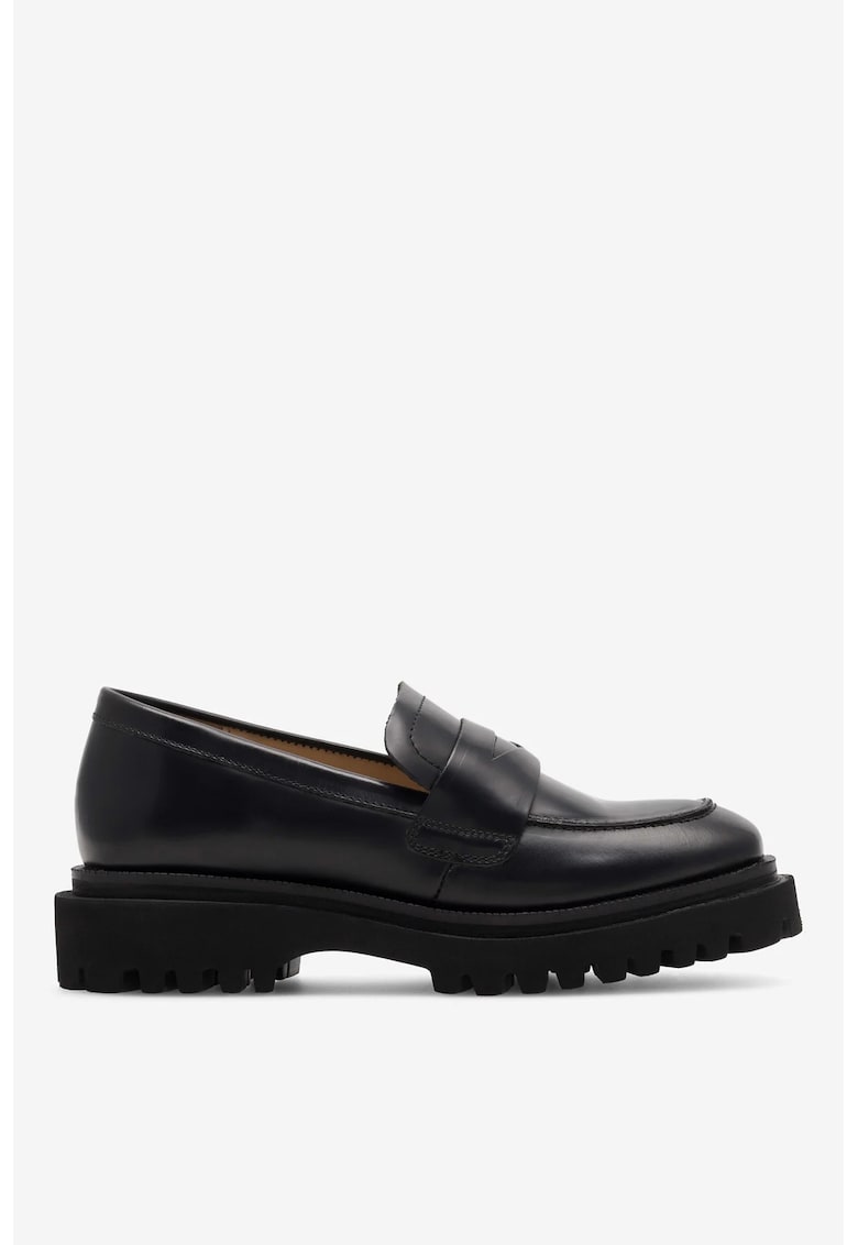 Mocasini dama 5905588043782 - Piele naturala - 41 EU - Negru