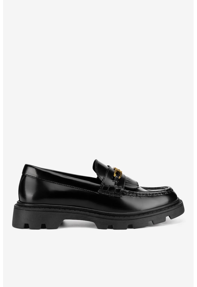 Mocasini dama 5905588829010 - Piele naturala - Negru - Negru