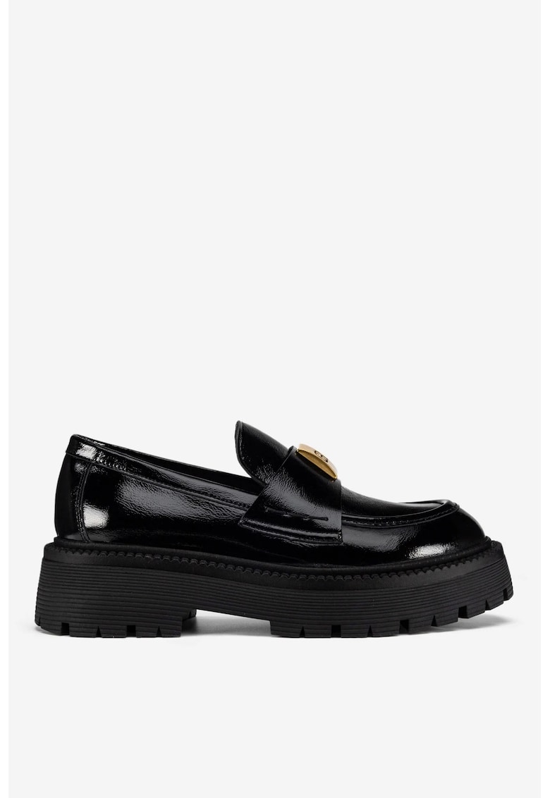Mocasini dama 5905588822127 - Piele naturala - Negru - Negru