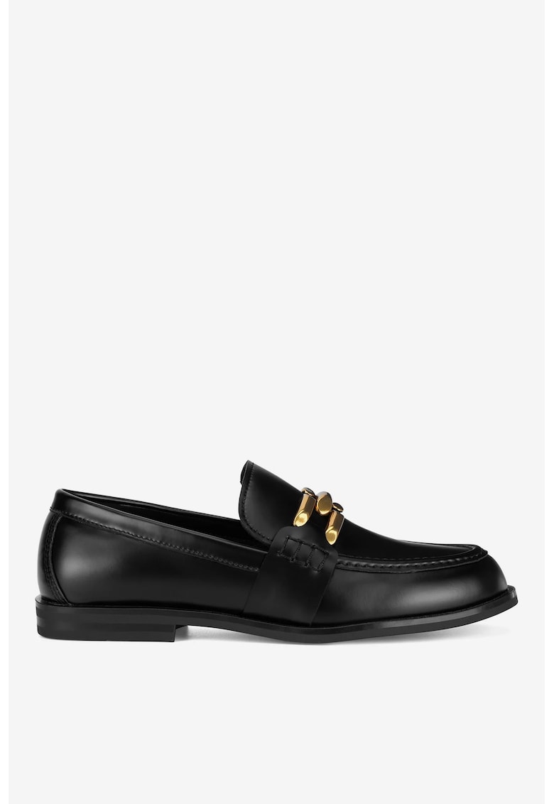 Mocasini dama 5905588966838 - Piele naturala - Negru - Negru