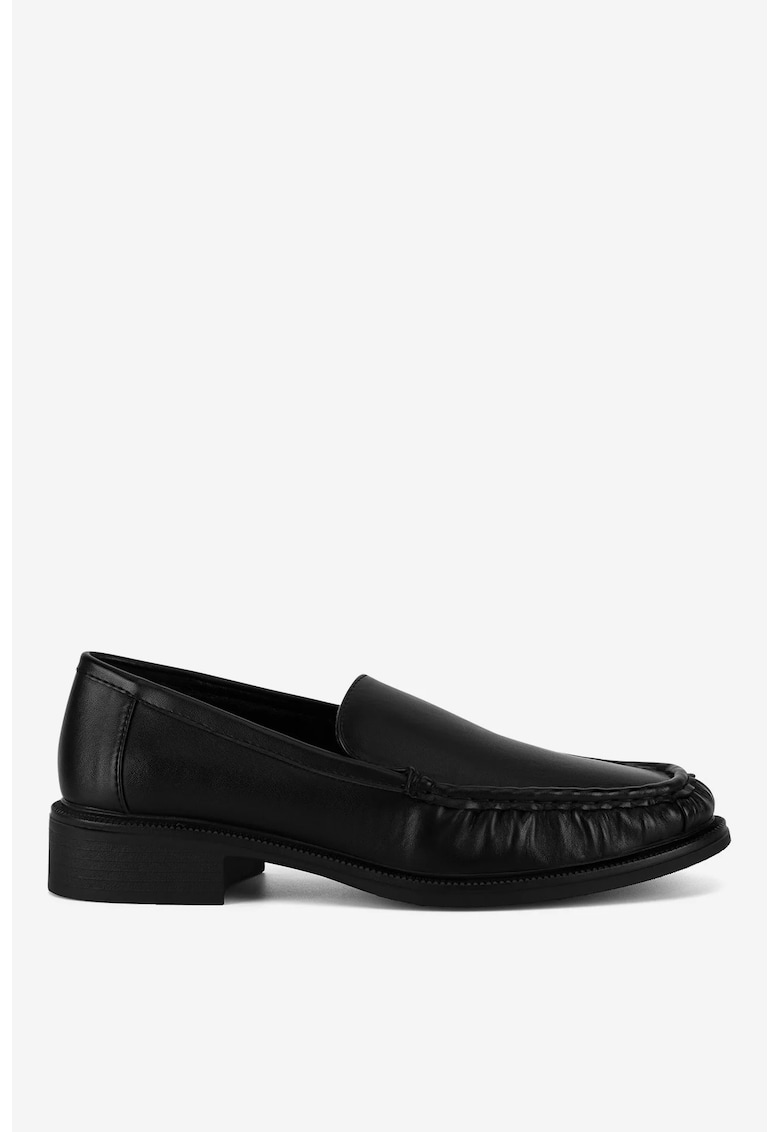 Mocasini dama 5903698028804 - Sintetic - Negru - Negru