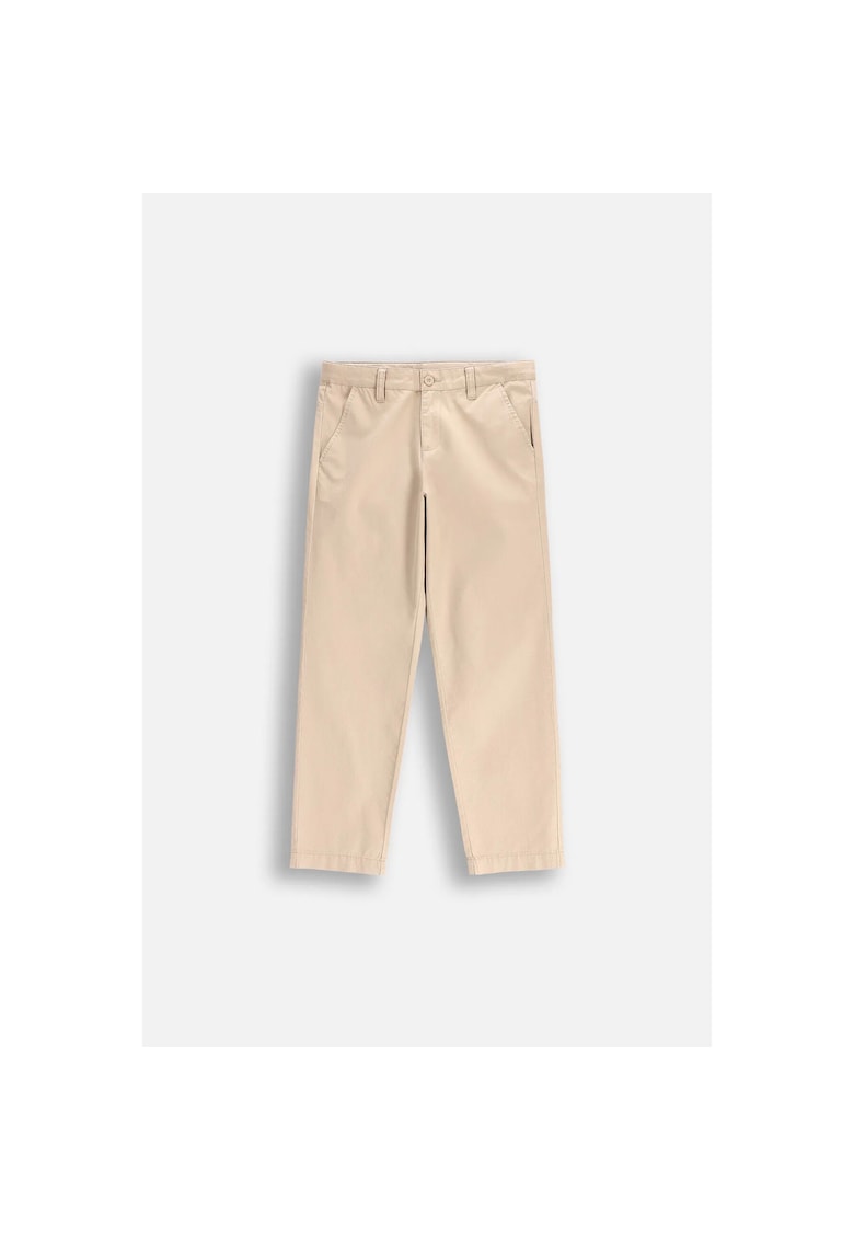 Pantaloni copii - bumbac - bej