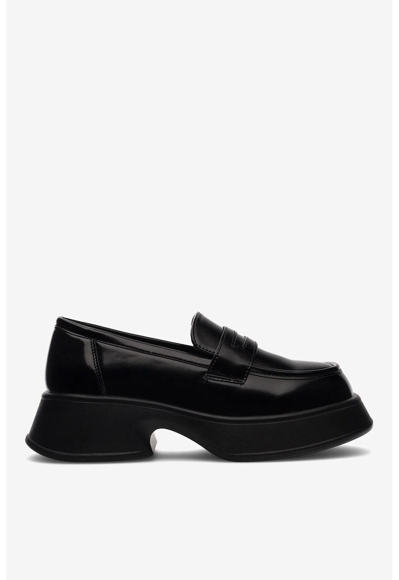 Mocasini dama 5905588048886 - Sintetic - Negru - Negru