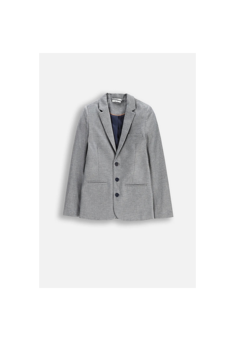 Sacou elegant cu revere decupate