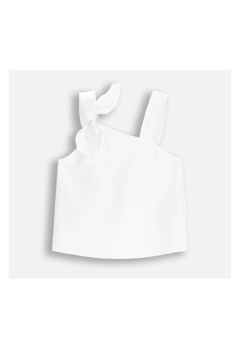 Bluza bumbac - alb - pentru fete