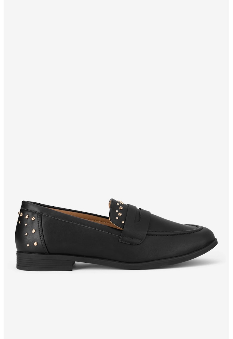 Mocasini dama 5905588893325 - Sintetic - Negru - Negru