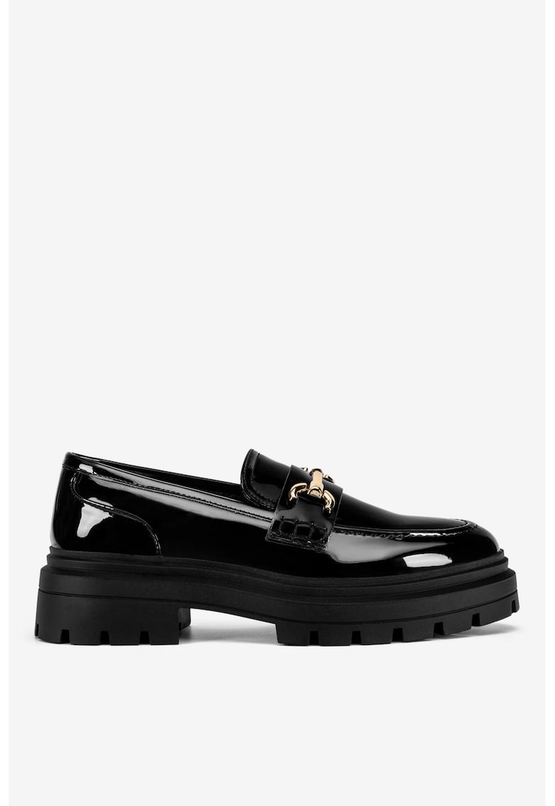 Mocasini dama 5905588746119 - Sintetic - Negru - Negru