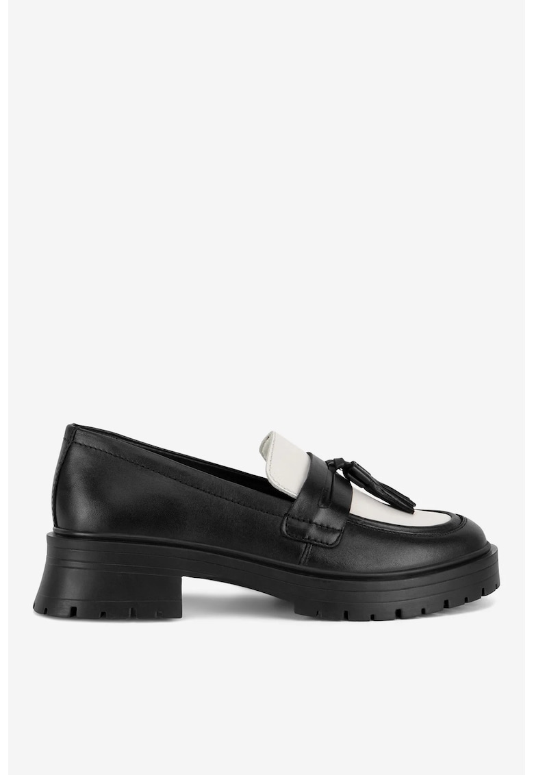 Mocasini dama 5903419836534 - Piele naturala - Negru - Negru