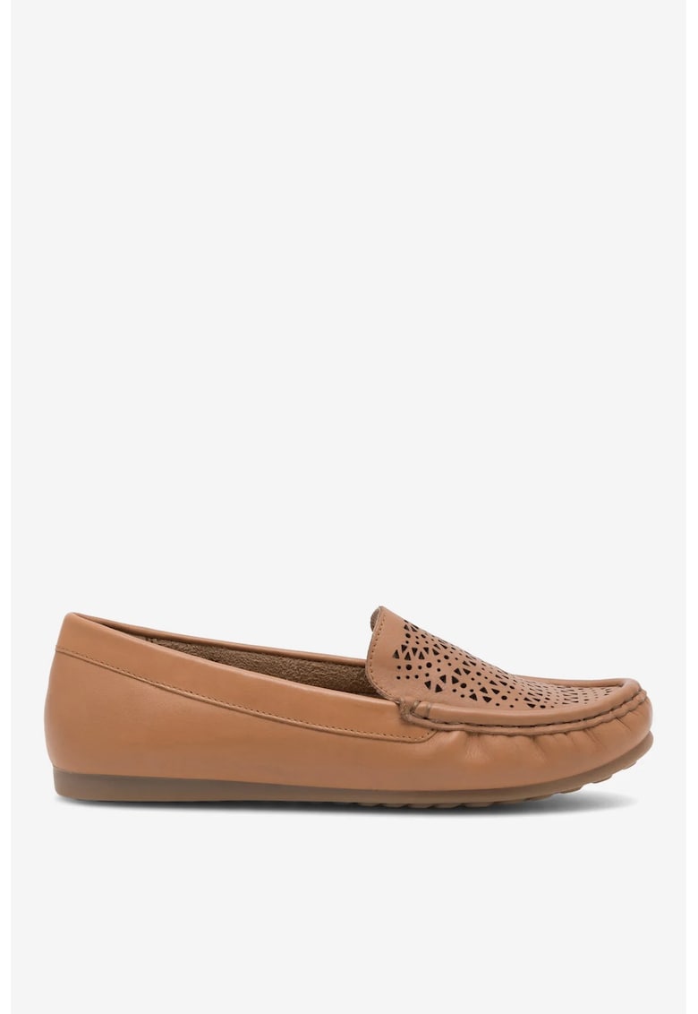 Mocasini dama 5905588437284 - Piele naturala - 36 EU - Maro