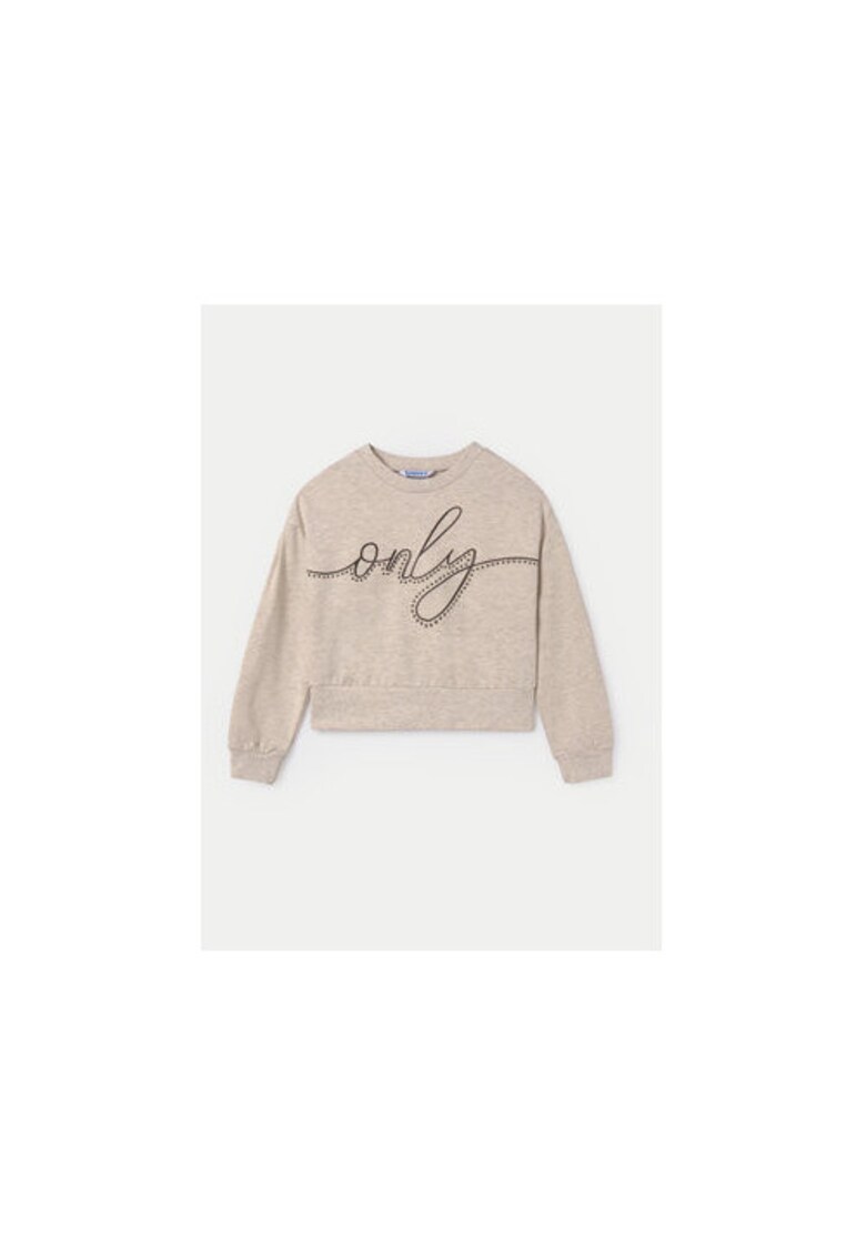 Bluza fete - 304330537 - Bumbac/Poliester - 186 CM - Bej