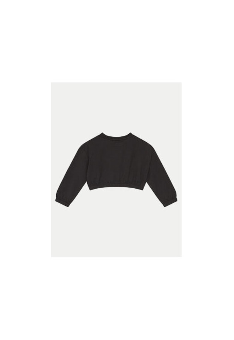 Bluza fete - 304646058 - Bumbac - Negru - Negru