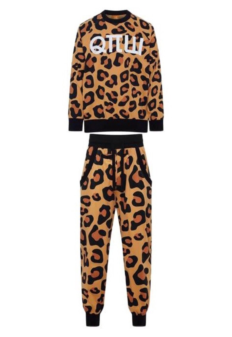 Pijama barbati Robert Kupisz x Leopard - Multicolor