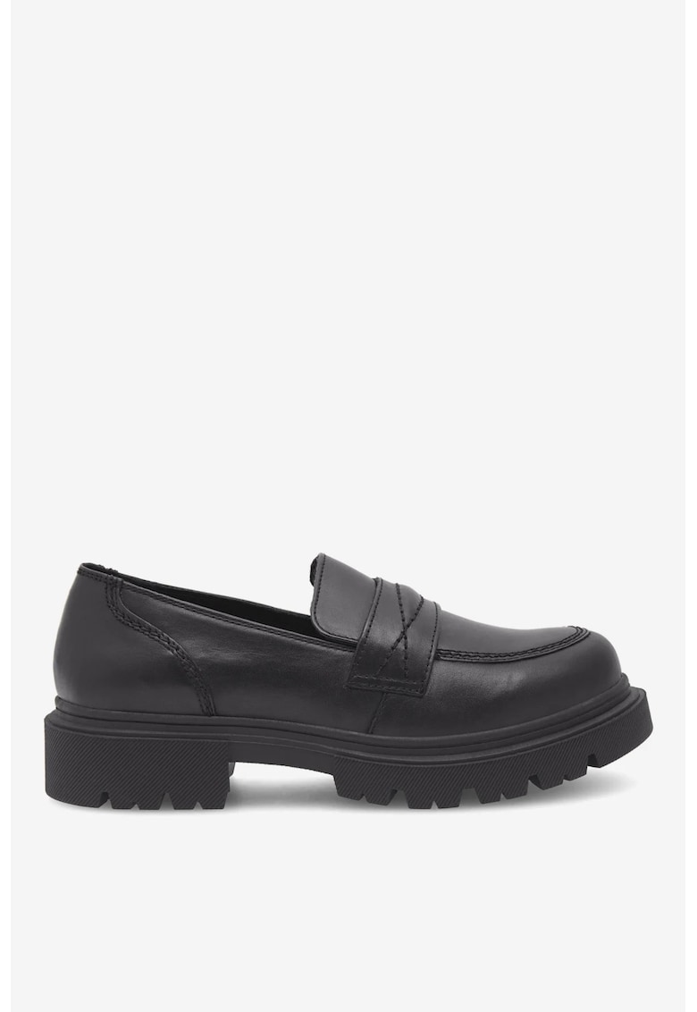 Mocasini dama 5905588318347 - Piele naturala - 37 EU - Negru