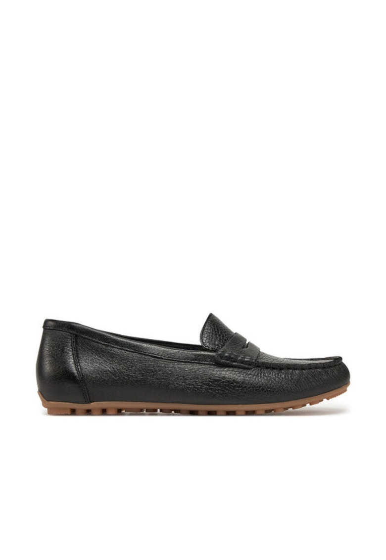 Mocasini dama 304671586 - Piele naturala - Negru - Negru