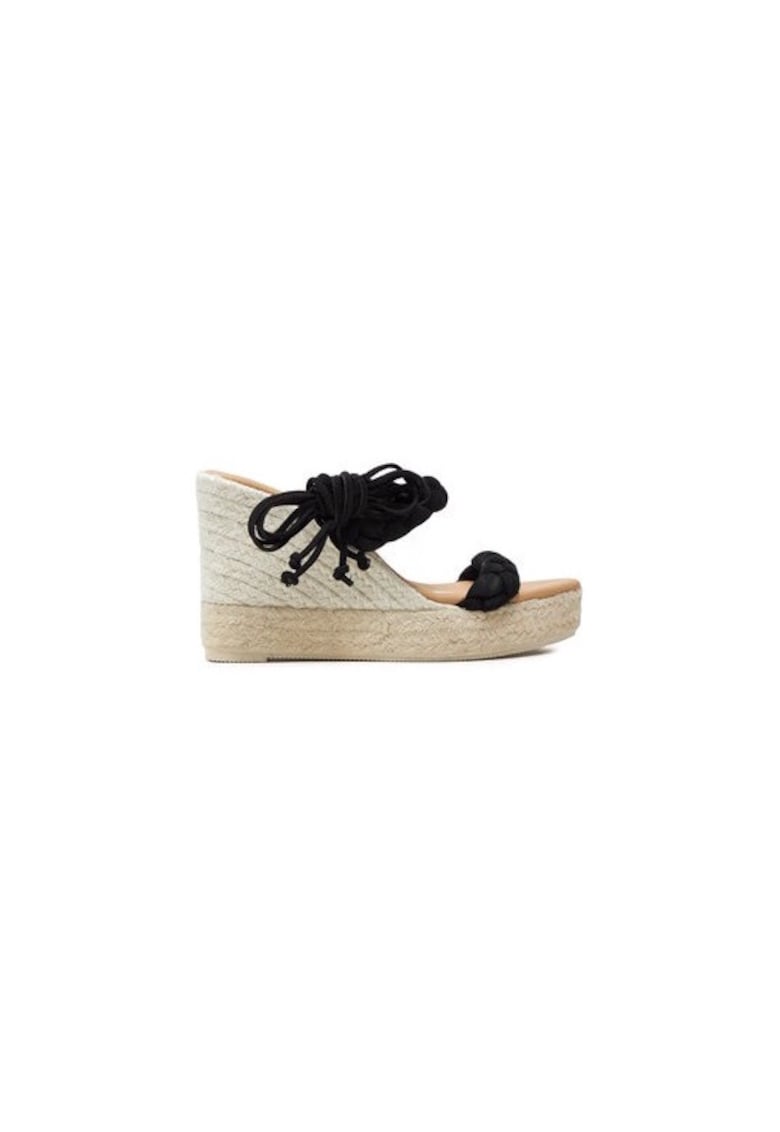 Espadrile dama 304059131 - Piele naturala - Negru