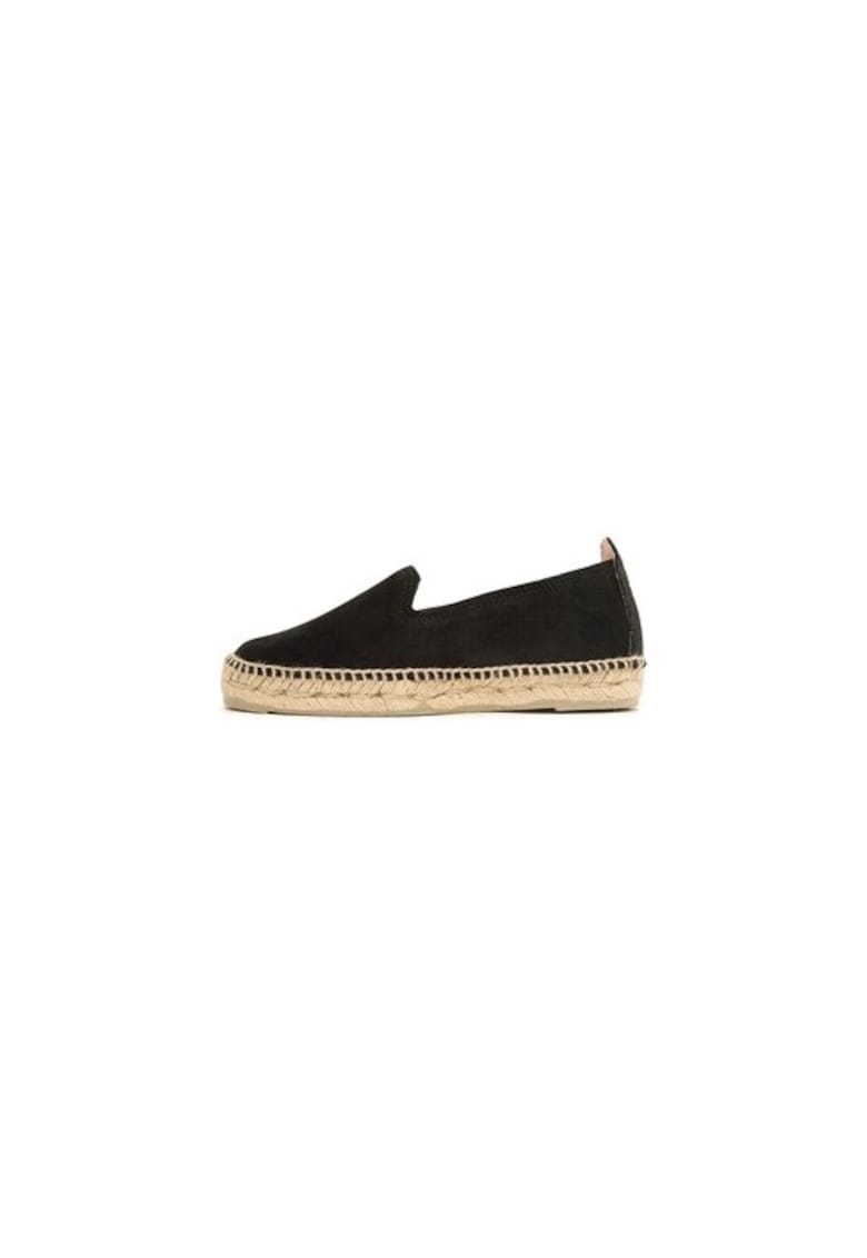 Espadrile dama 302777853 - Piele naturala - Negru Espadrile dama 302777853 - Piele naturala - Negru