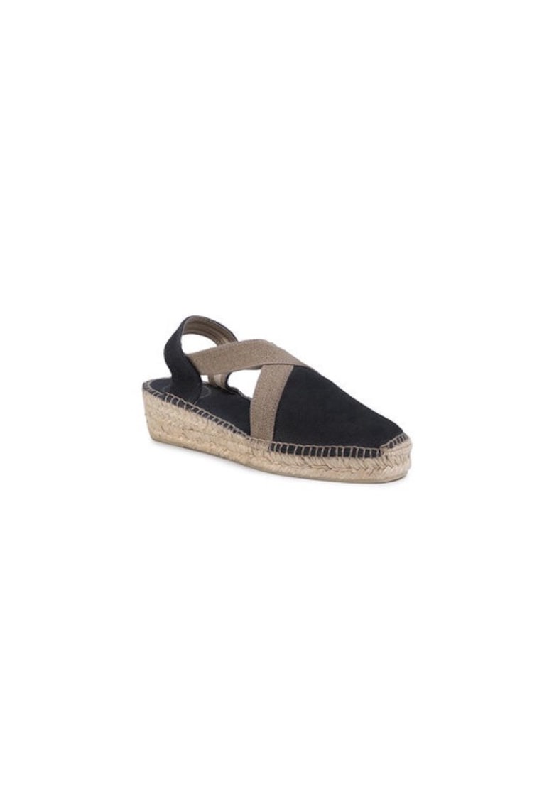 Espadrile dama  206596543 - Textil - 35 EU - Negru