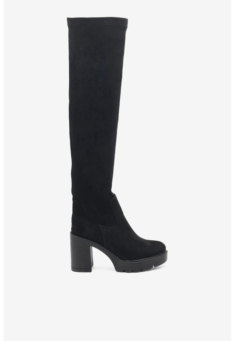 Cizme dama Textil - 43974 - Negru