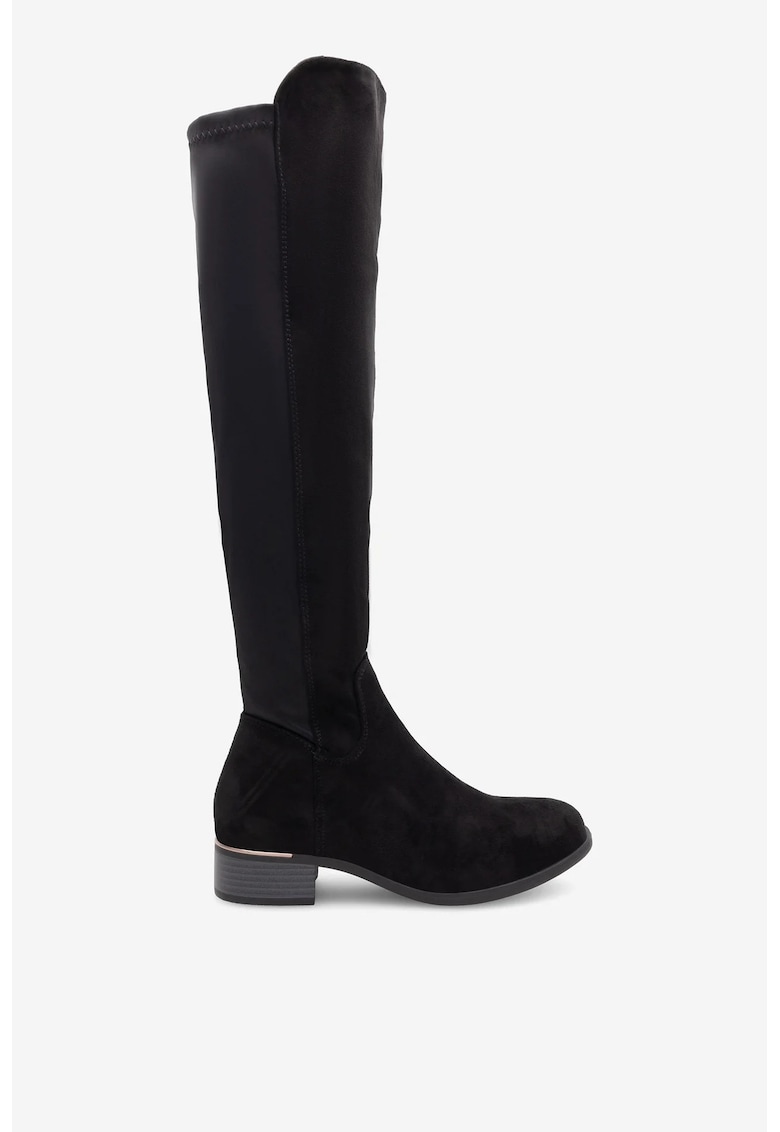 Cizme dama Textil - 74674 - Negru