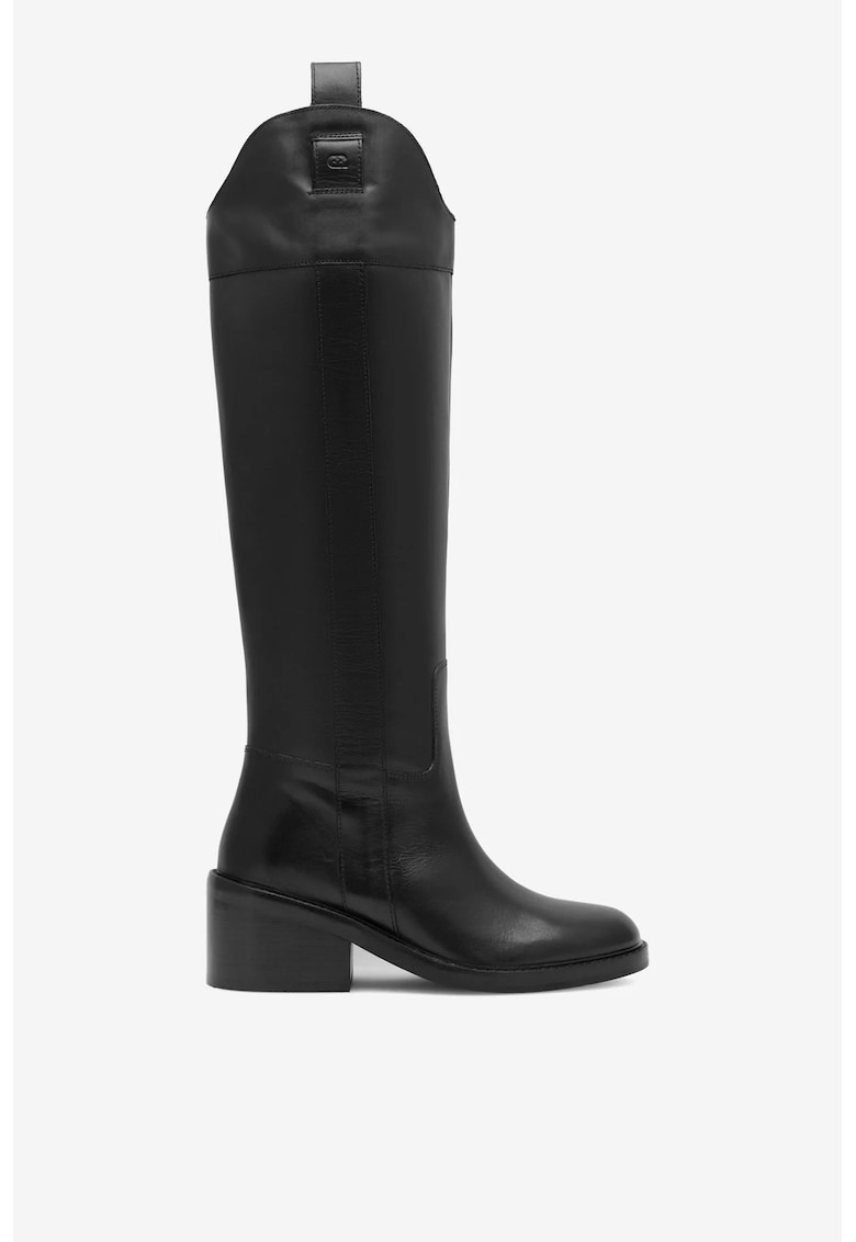 Cizme dama 5905588005032 - Piele naturala - Negru - Negru