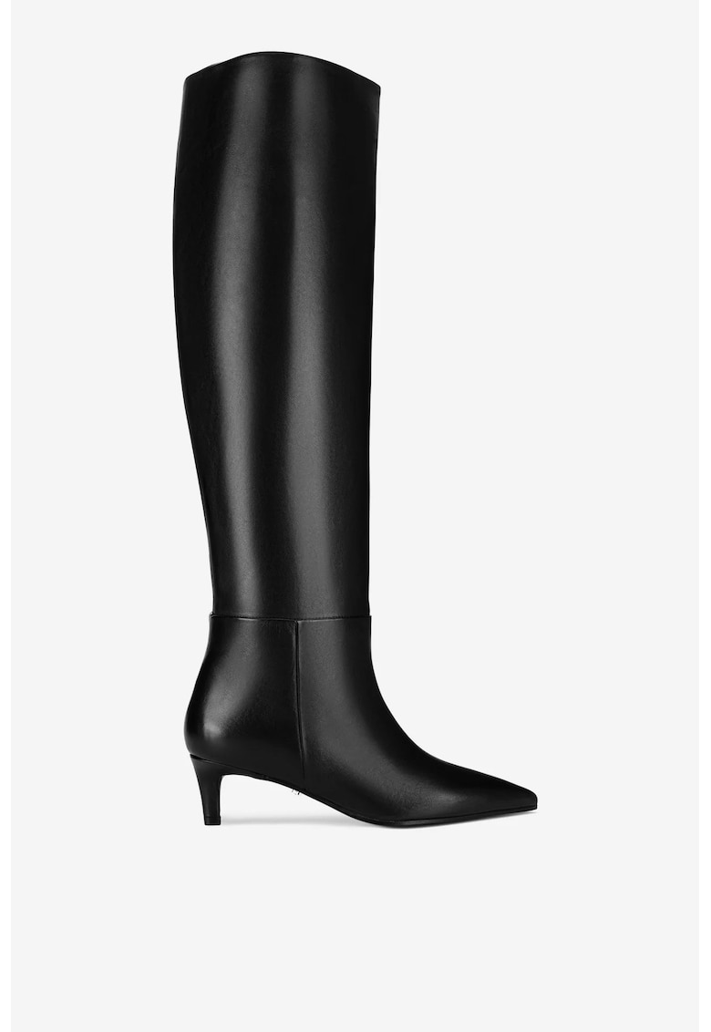 Cizme dama 5905588828730 - Piele naturala - Negru - Negru