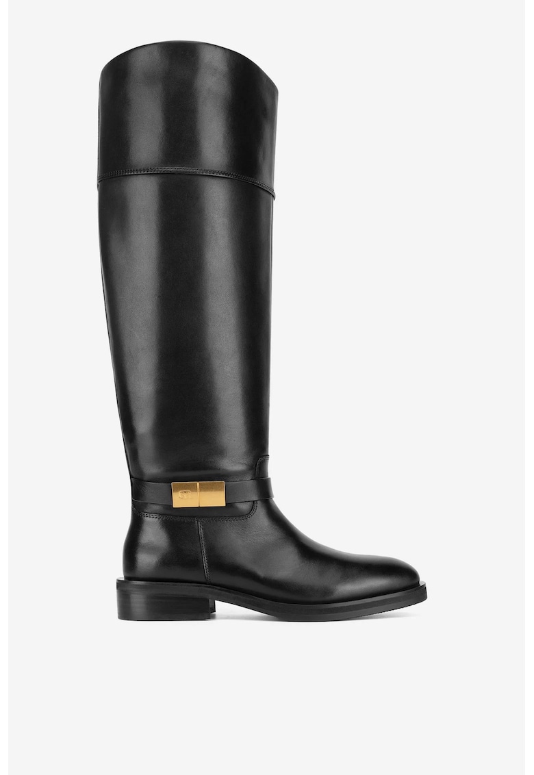 Cizme dama 5905588881391 - Piele naturala - Negru - Negru