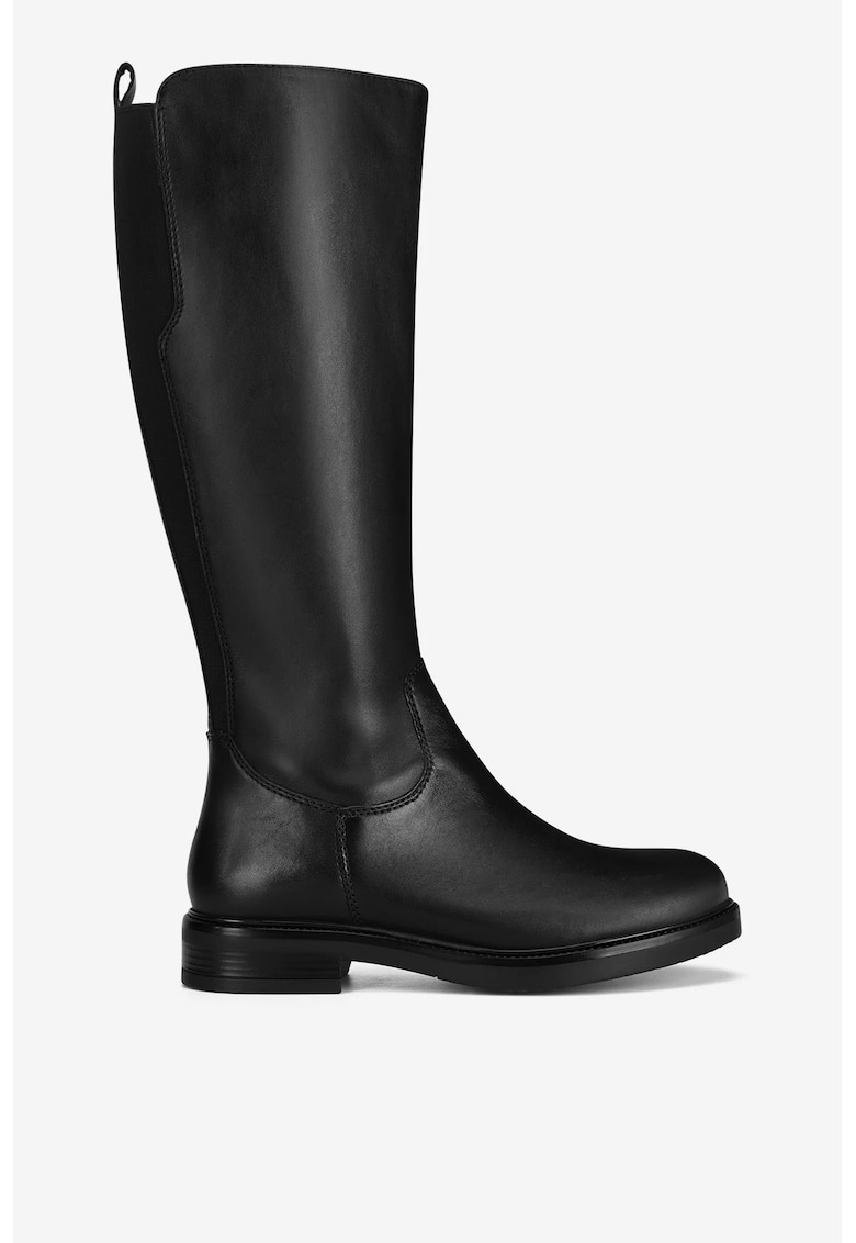 Cizme dama 5905588877424 - Piele naturala - Negru - Negru