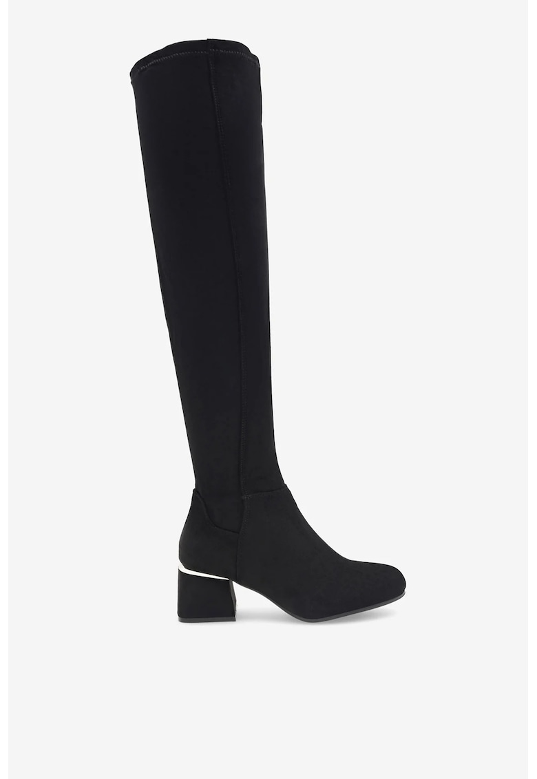 Cizme dama 5905588707493 - Textil - Negru - Negru