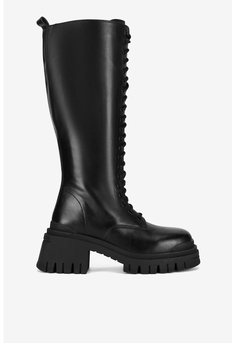 Cizme dama 5905588815297 - Piele naturala - Negru - Negru