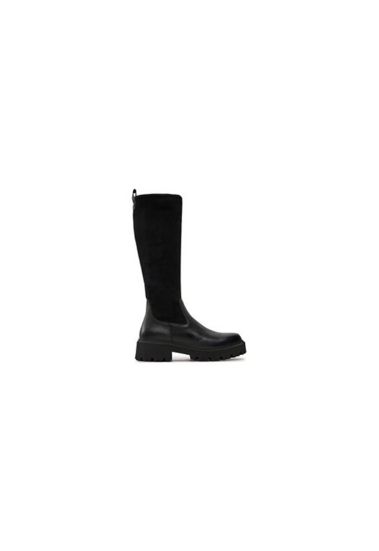 Cizme dama 304317460 - Piele naturala - Negru - Negru