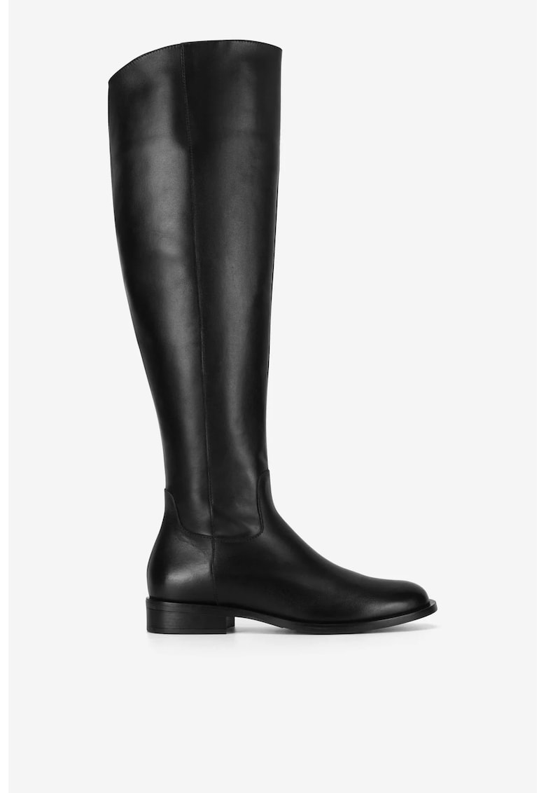 Cizme dama 5905588853404 - Piele naturala - Negru - Negru