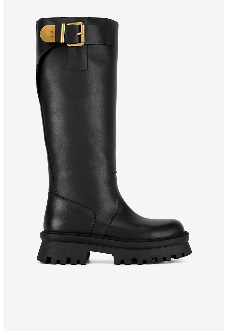 Cizme dama 5905588787242 - Piele naturala - Negru - Negru