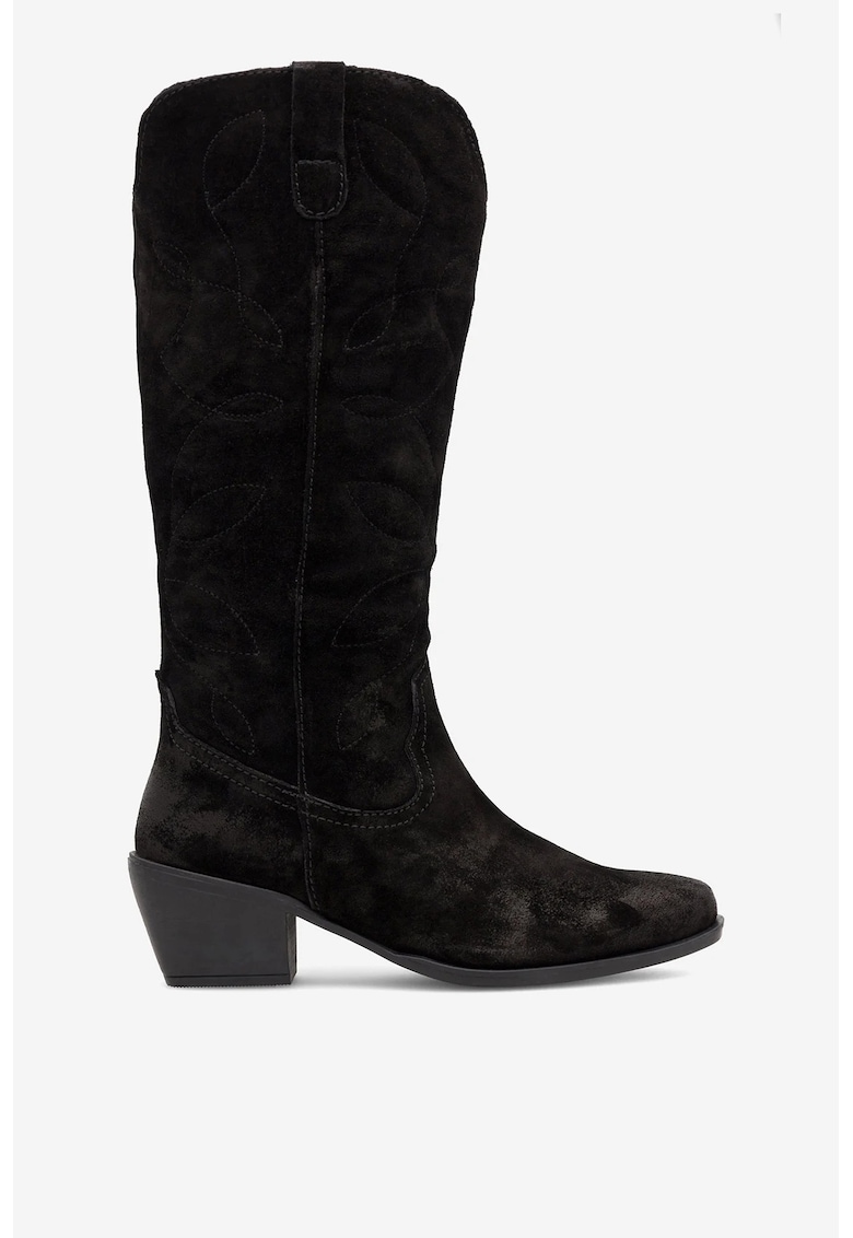 Cizme dama 5905588154686 - Piele naturala - Negru - Negru