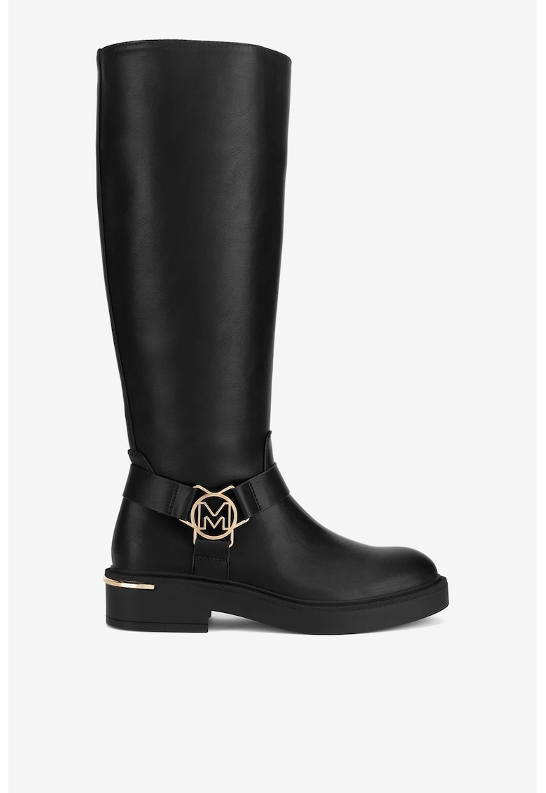 Cizme dama 5905588895602 - Sintetic - Negru - Negru