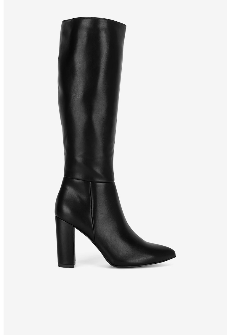 Cizme dama 5905588891116 - Sintetic - Negru - Negru