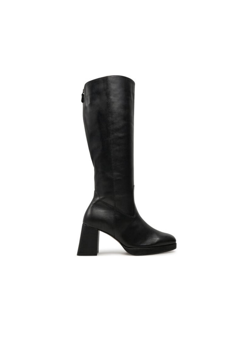 Cizme dama 304338991 - Piele naturala - Negru - Negru