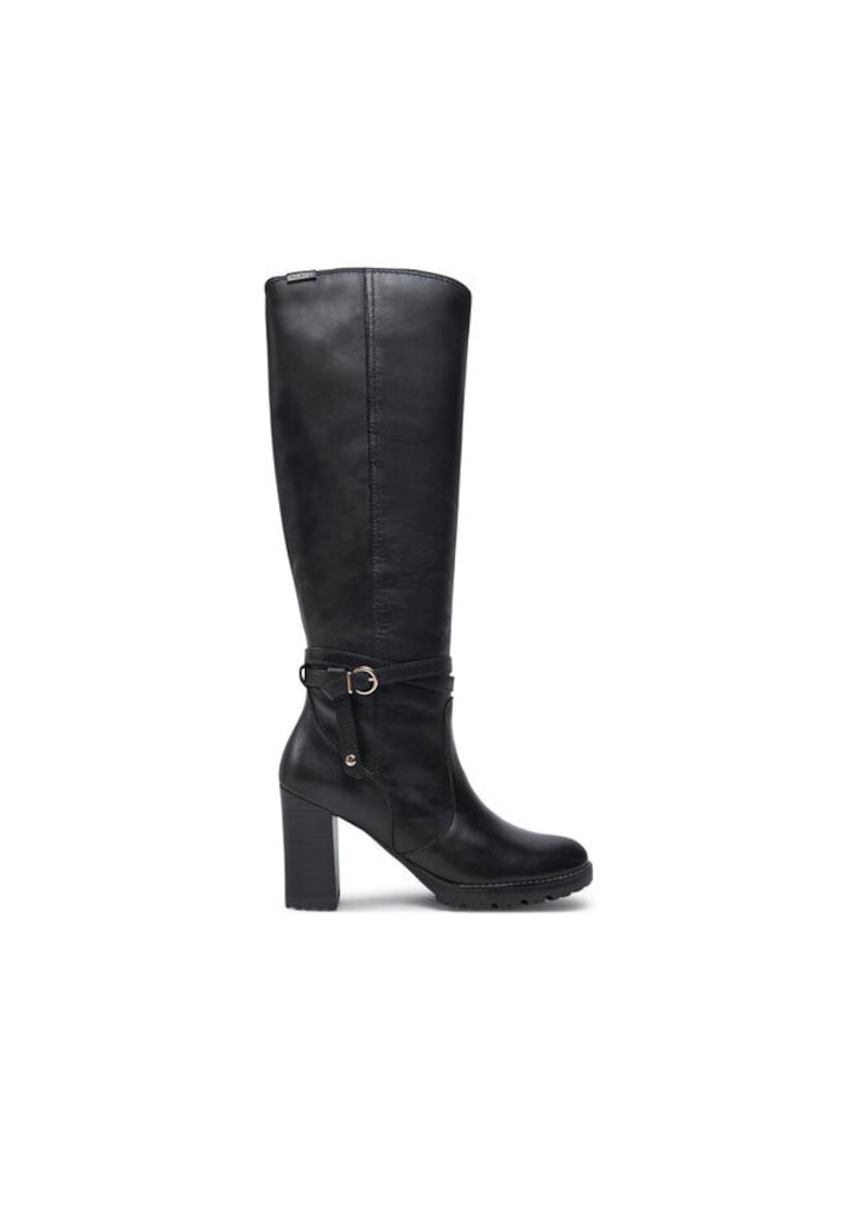 Cizme dama 304359385 - Piele naturala - Negru - Negru