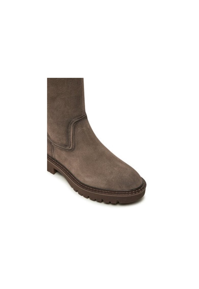 Cizme dama 304294747 - Piele ecologica - Gri - Gri