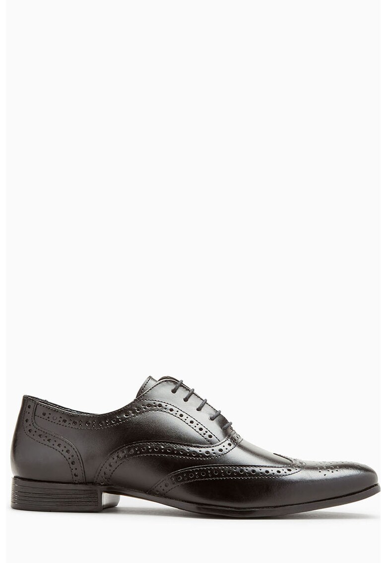 Pantofi Oxford Brogue de piele