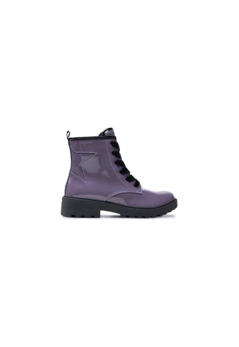 Cizme dama Piele ecologica - Violet - Violet