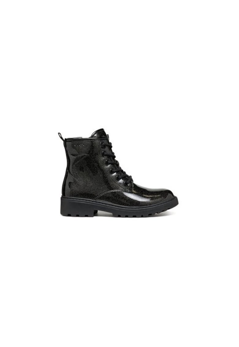 Cizme dama 303950927 - Piele ecologica - Negru - Negru