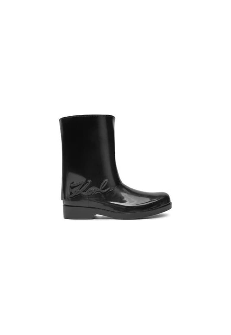 Cizme de ploaie dama 305061751 - Sintetic - Negru - Negru