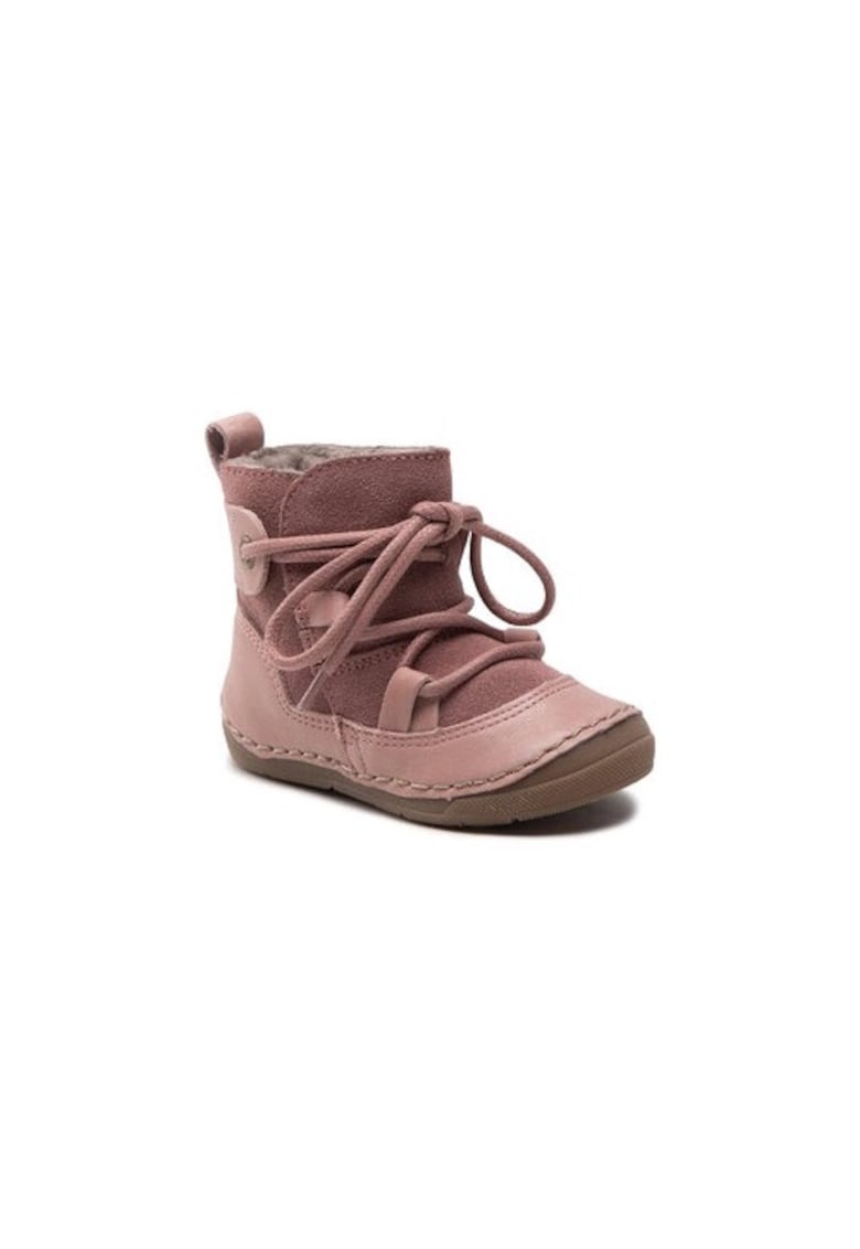 Cizme fete Piele naturala - Roz - Roz