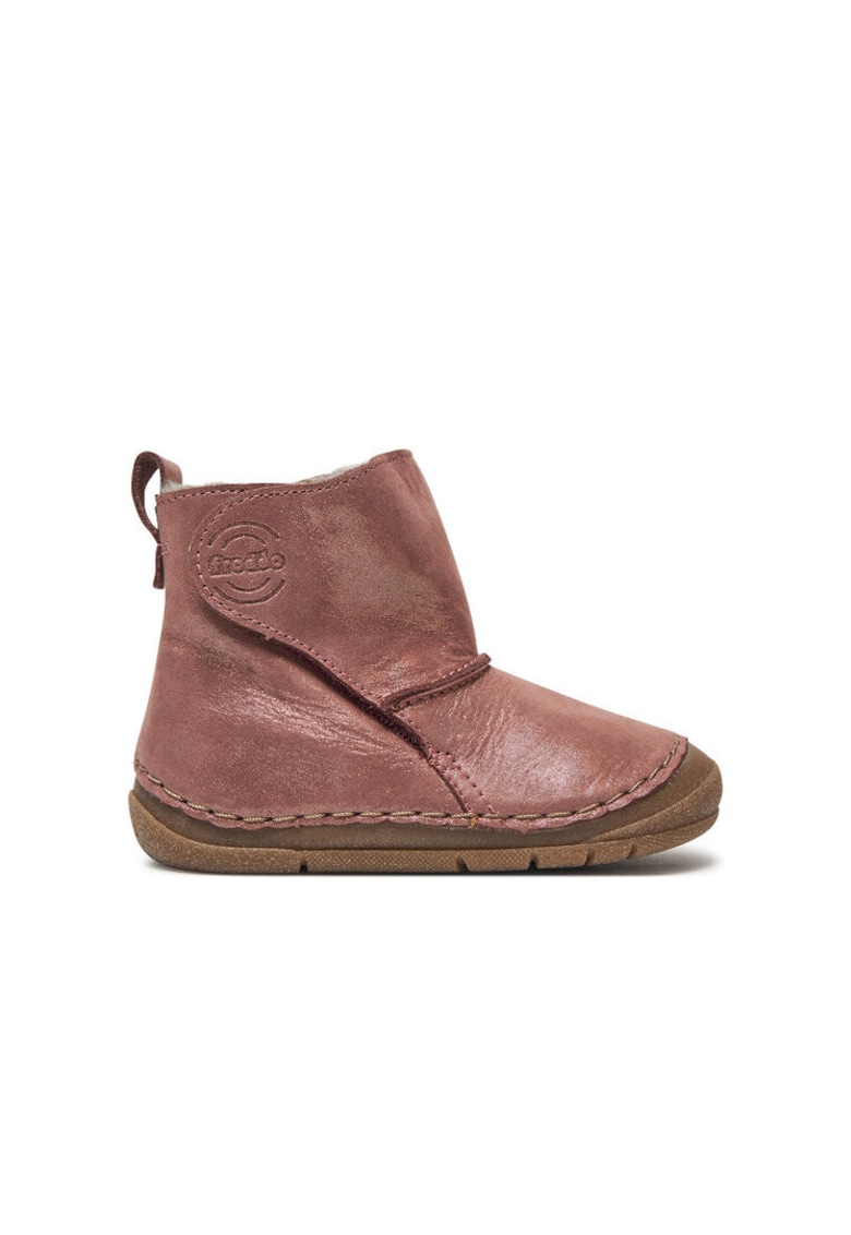 Ghete fete G2160082-6 - Piele naturala - Roz
