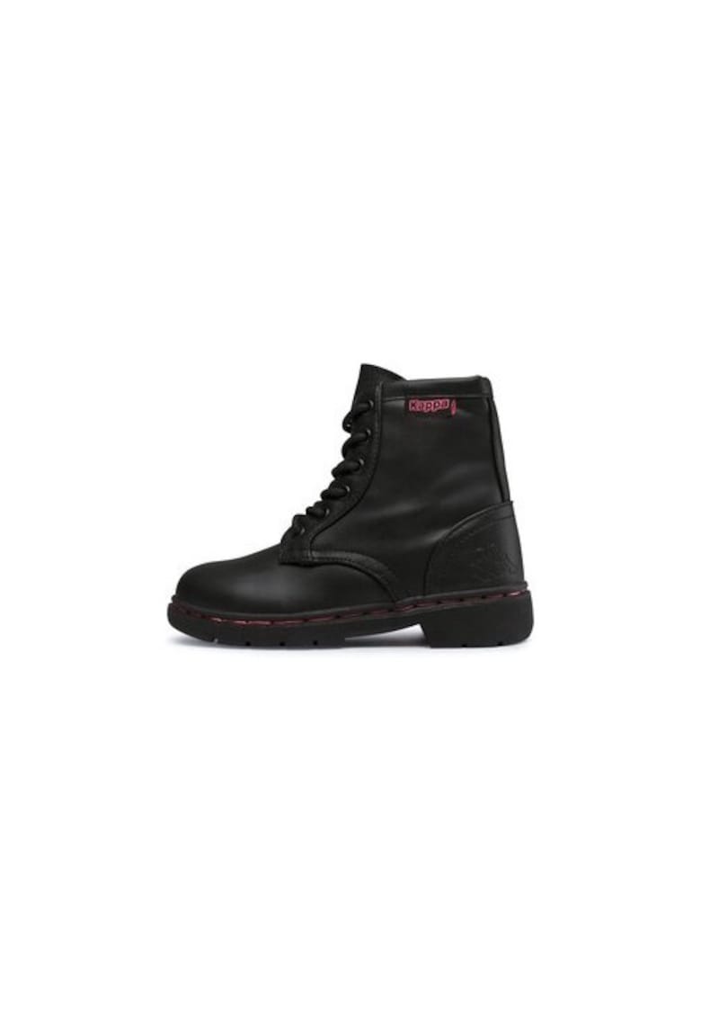 Kappa Cizme fete 207414600 - Piele ecologica - Negru - Negru